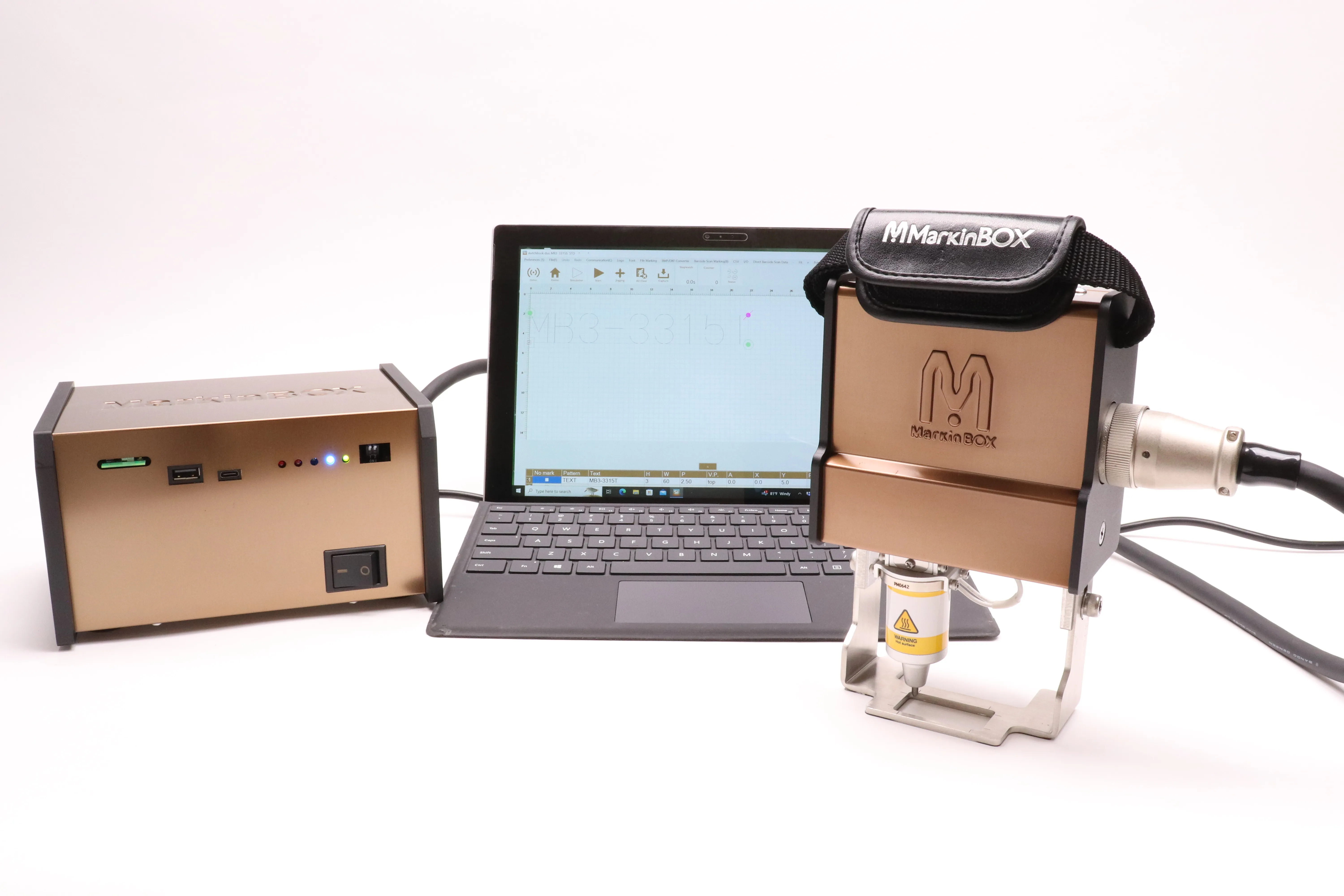 Máquina de Gravação Elétrica MarkinBOX