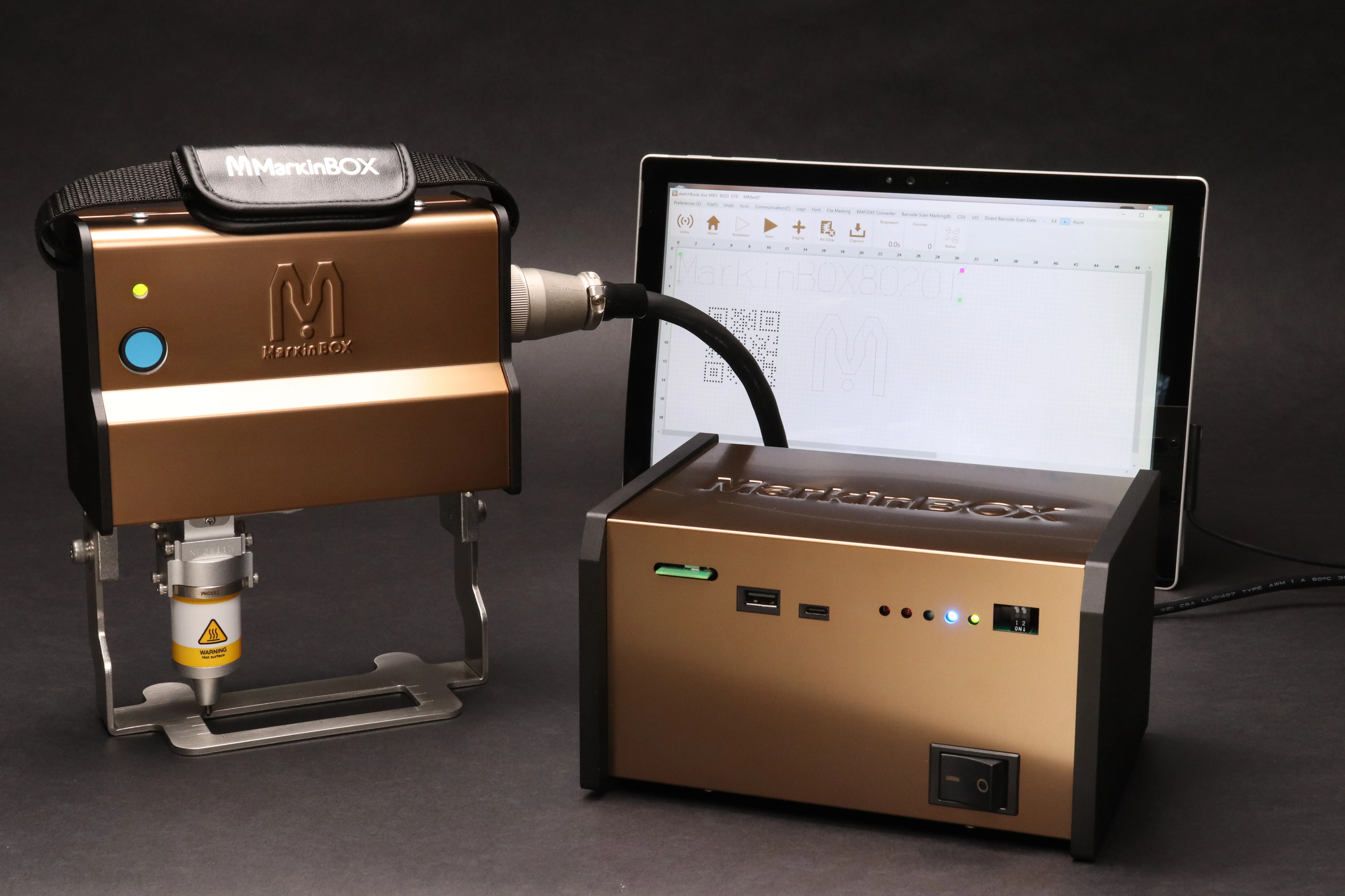 Máquina de Gravação Elétrica MarkinBOX